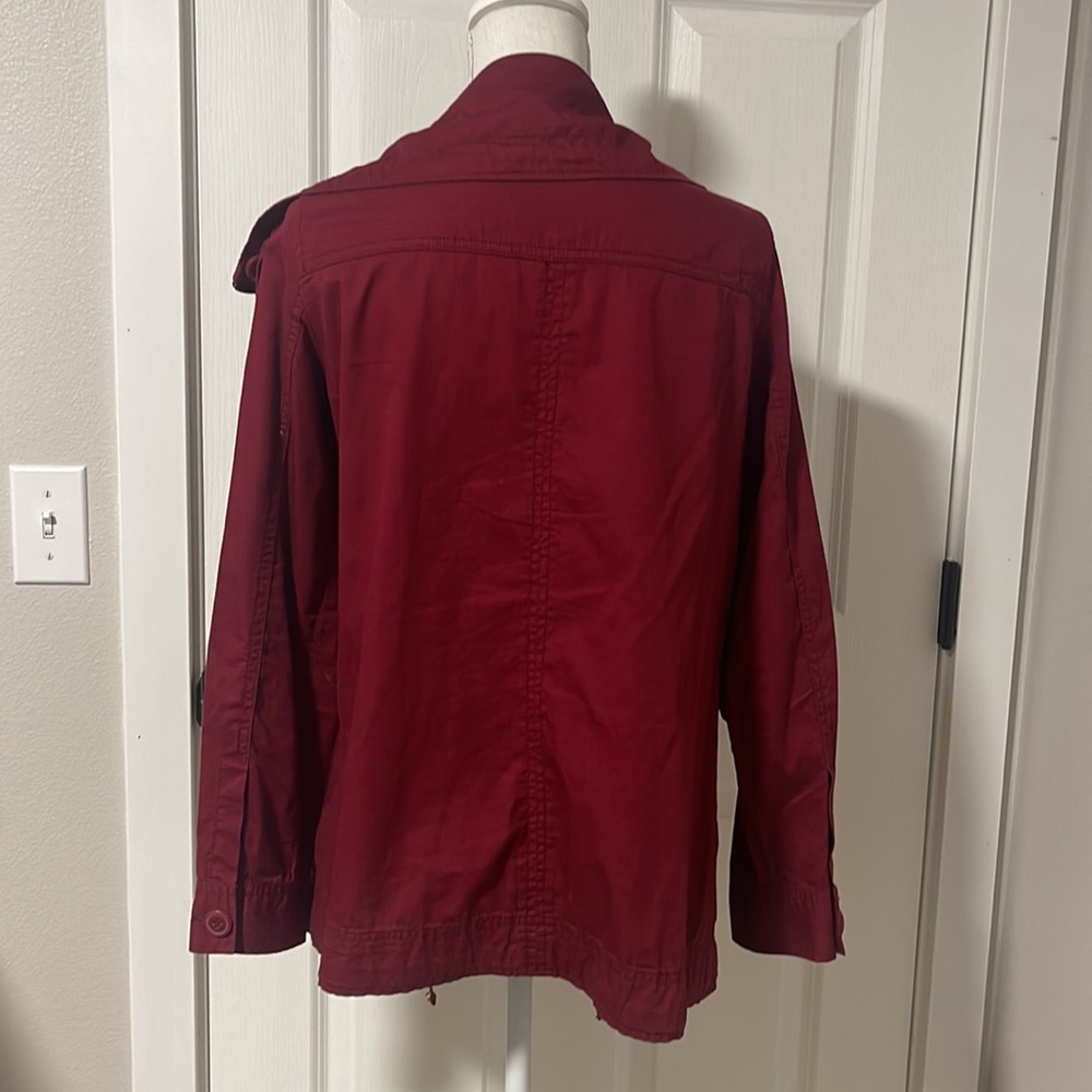 Rubbish Red Utility Jacket - Picture 3 of 3